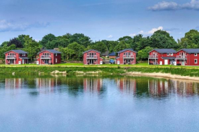 Holiday homes by the lake in the Geesthof holiday park, Hechthausen
